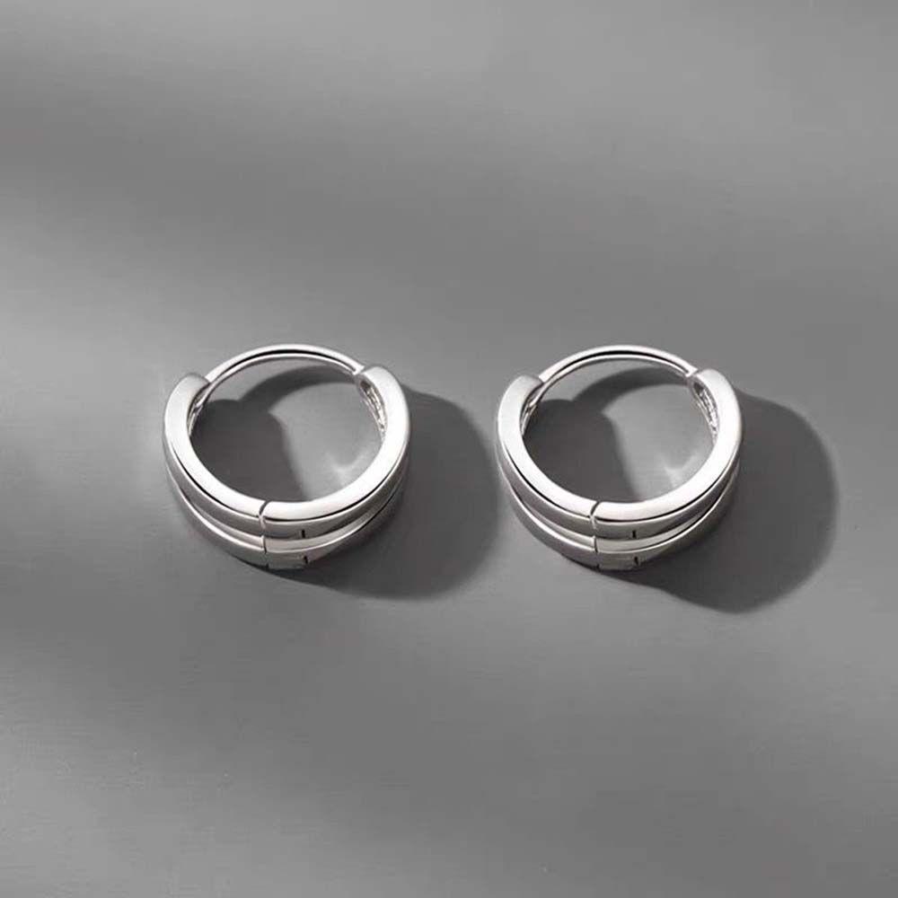 Khuyên Tai Tròn Nhiều Lớp Chất Lượng Cao VANES1 Cho Nam