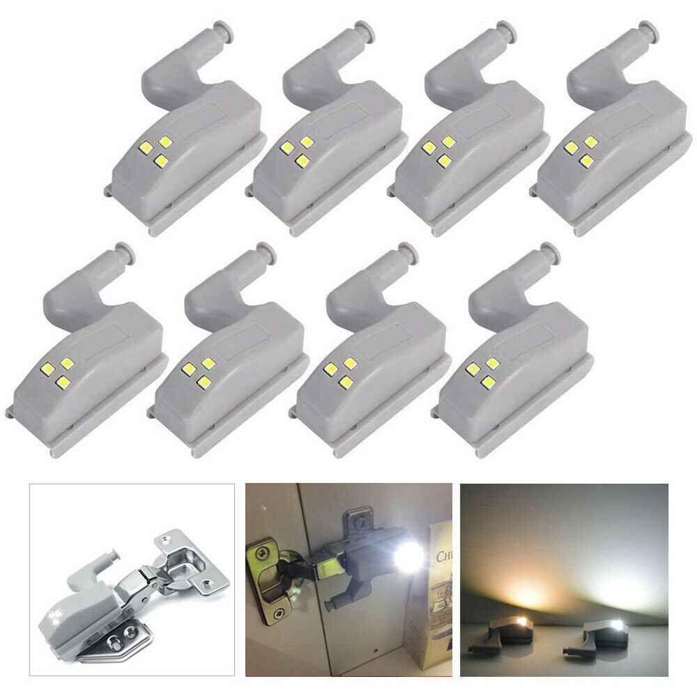 CONOPERY Bộ 5 Đèn LED Gắn Bản Lề Tủ Quần Áo Tiện Dụng