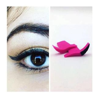 New Wing Stamps Easy to Makeup Vamp Stamp Cat Eye Wing Eyeliner Stamp Tool