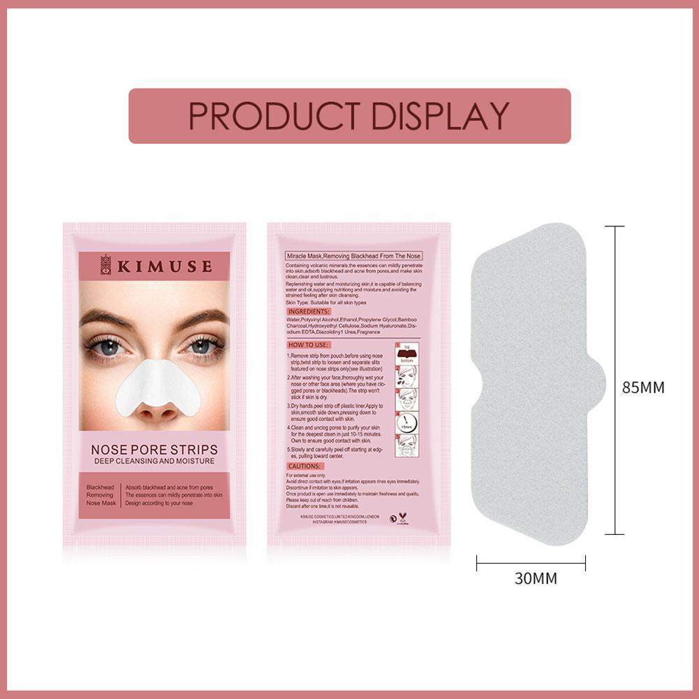 Set 5 Miếng Dán Mũi Lột Mụn Đầu Đen Và Kiềm Dầu Kimuse B0T8