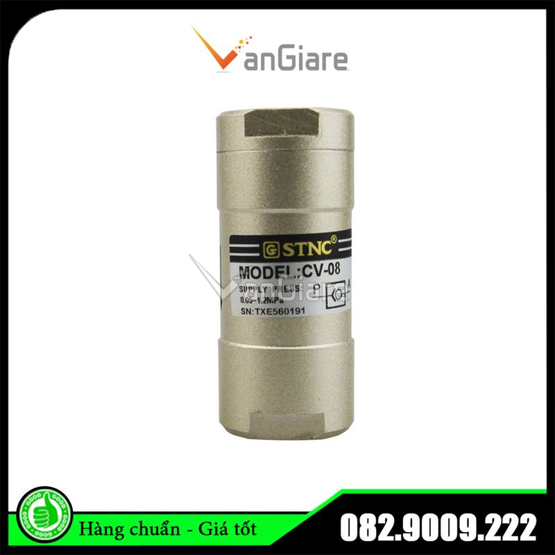 Van 1 chiều khí nén CV STNC CV06 CV08 CV10 CV15 CV20 CV25