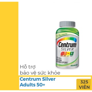 [Date 2022]-Vitamin tổng hợp Centrum Silver 50+ của Mỹ