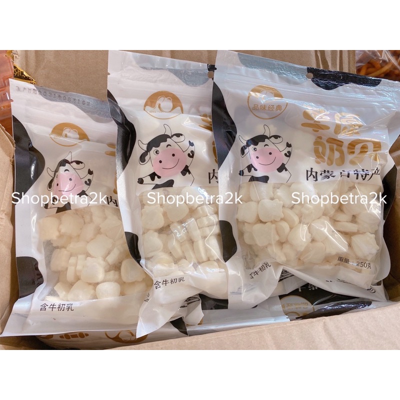 Kẹo sữa bò non viên nén Mông Cổ (gói 250gr)