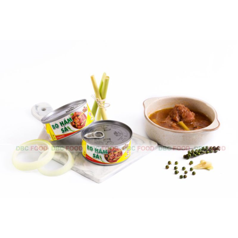 5 HỘP BÒ HẦM SẢ 170G