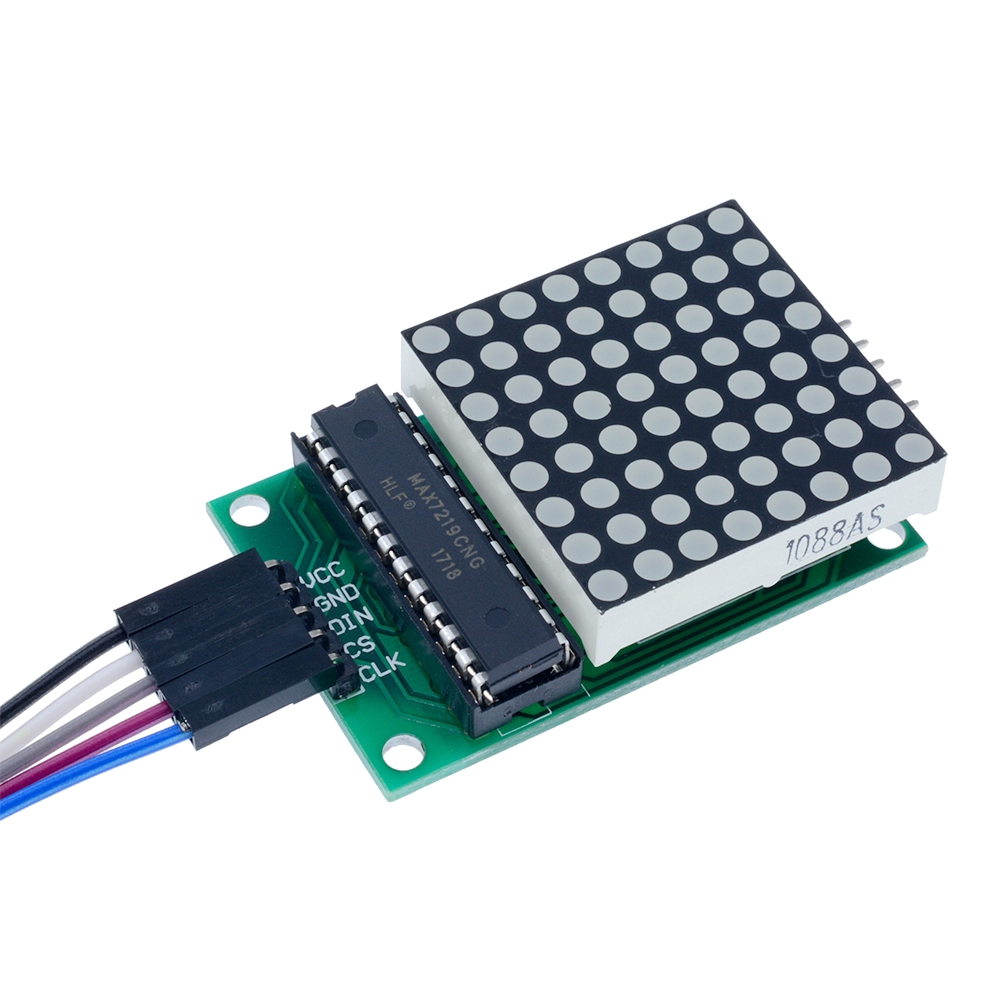 【READY STOCK】MAX7219 Dot Led Module Module Bảng điều khiển hiển thị LED MCU cho Arduino