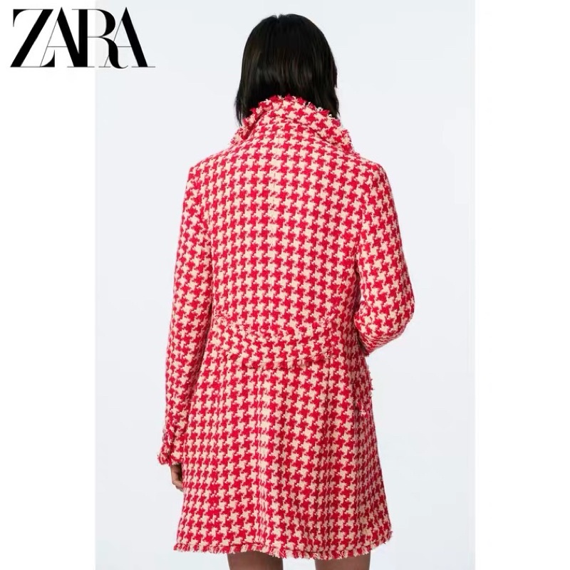 ÁO KHOÁC DẠ TWEED ZARA AUTHENTIC TUỒN STORE