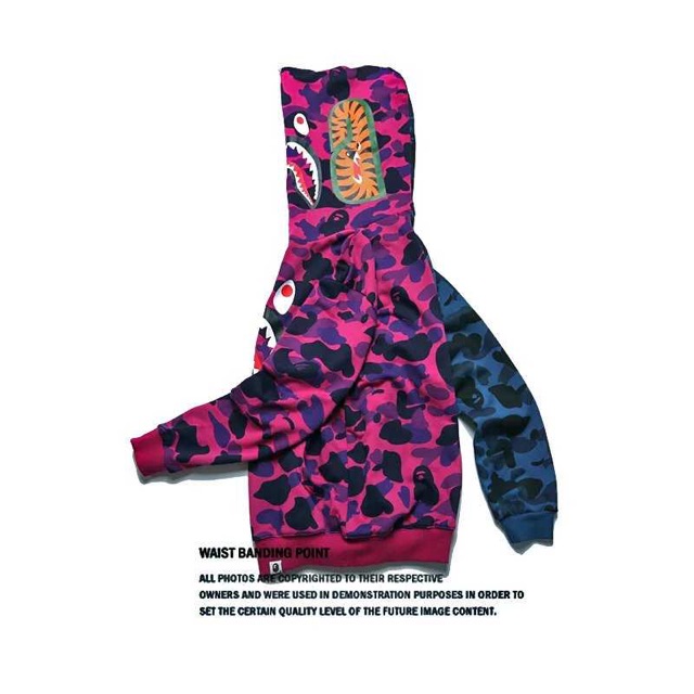 Áo khoác Bape Hoodie Jacket FullZip  | BigBuy360 - bigbuy360.vn