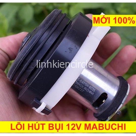 Motor quạt hút bụi 9.6V - 12V - 100W siêu bền chế máy hút bụi motor 540 Mabuchi tốc độ cao - LK0181