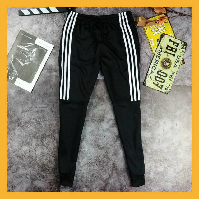 Quần jogger thể thao 3 sọc nam có bo chân siêu đẹp | BigBuy360 - bigbuy360.vn