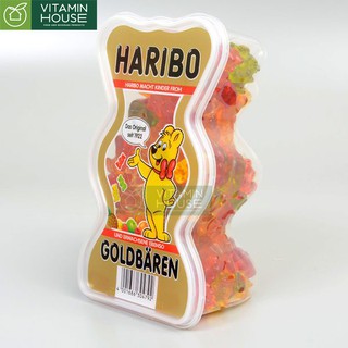 Kẹo dẻo Haribo Goldbaren gấu 450g [VITAMIN HOUSE]