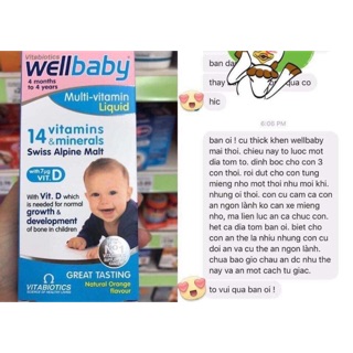 Vitamin tổng hợp wellbaby