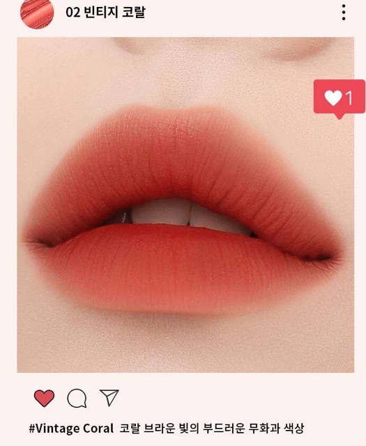 Son kem lì Eglips Velvet Fit Tint | BigBuy360 - bigbuy360.vn