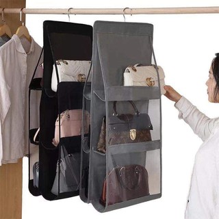 Túi treo giỏ xách 6 ngăn đa năng cao cấp chắn bụi tiện dụng