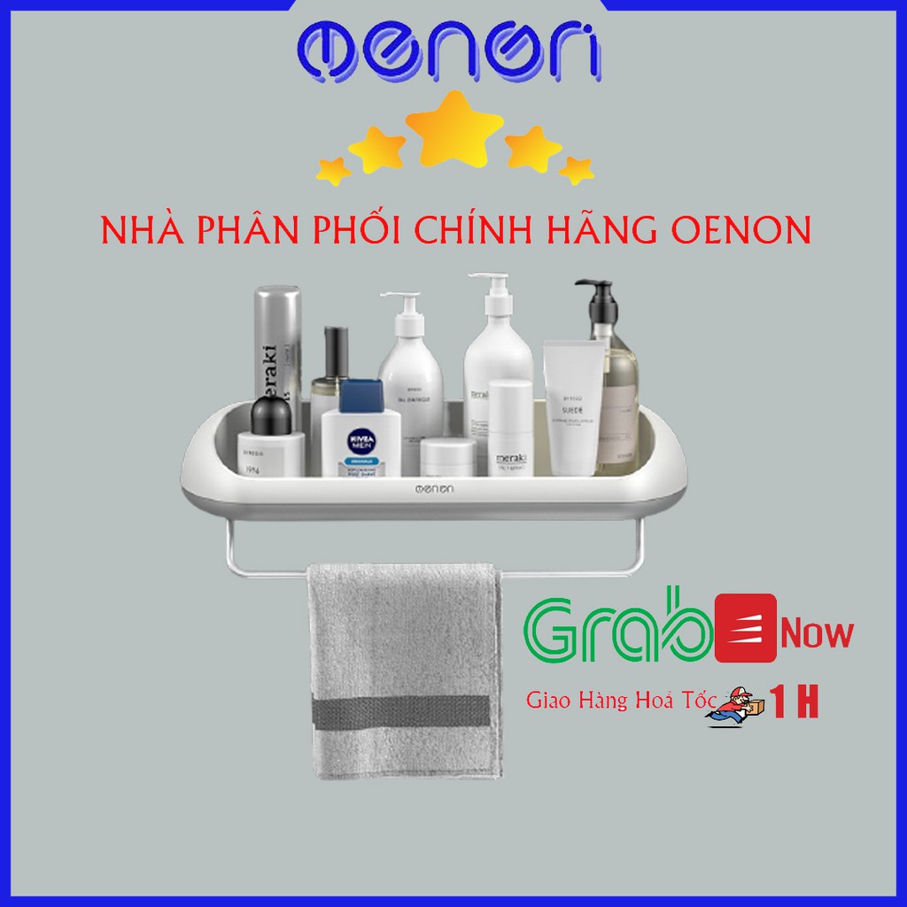 Kệ Để Đồ Cao Cấp OENON Lắp Đặp Dán Tường Siêu Chịu Lực, Thích Hợp Với Phòng Tắm Và Nhà Bếp