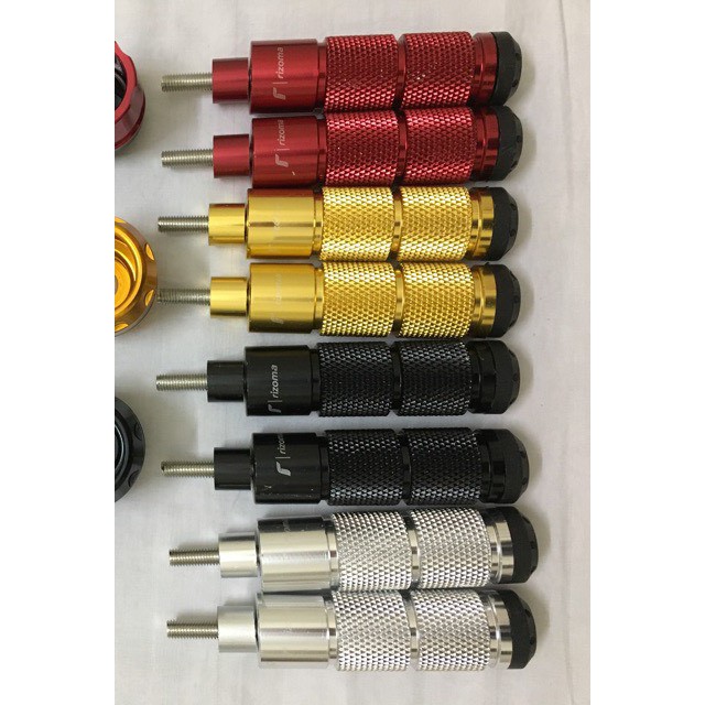 CHỐNG ĐỔ NHÔM RIZOMA CNC KIỂU 1 CHO EXCITER/WINER150