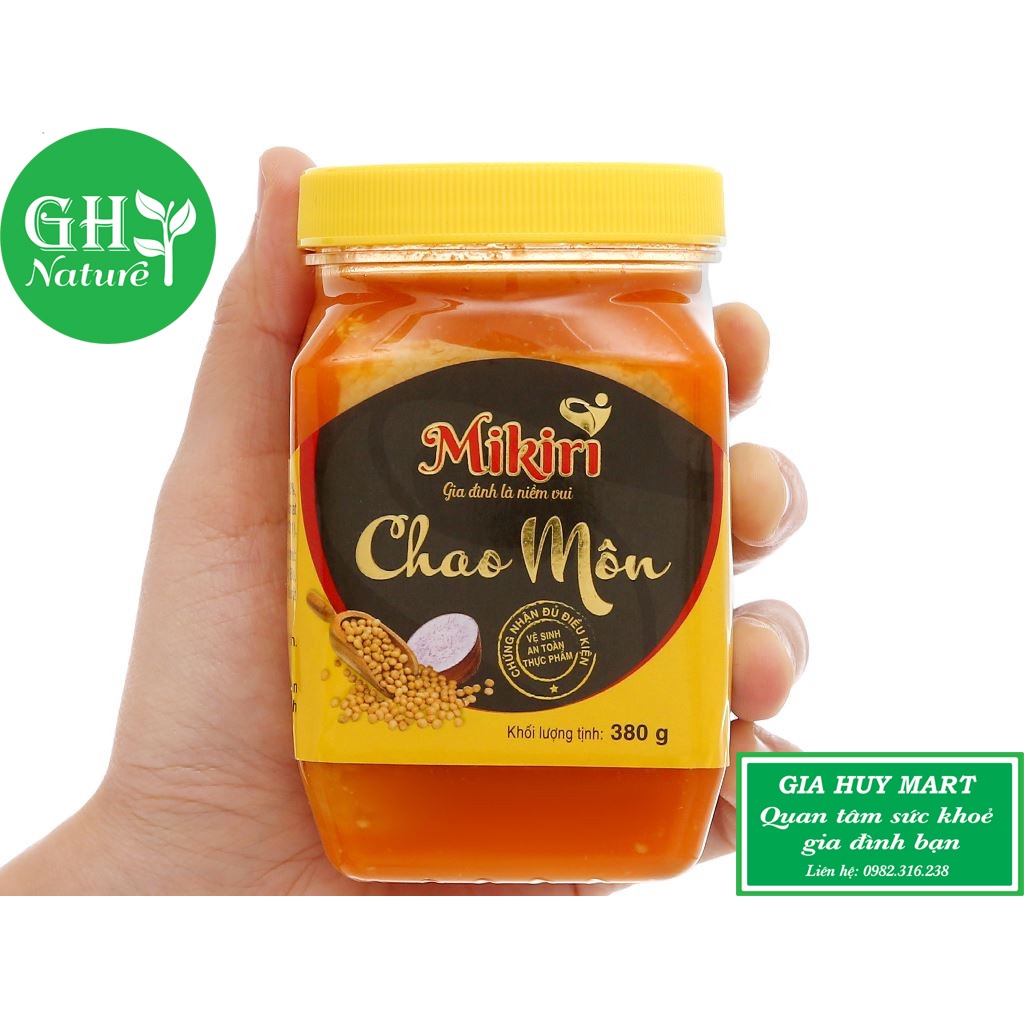 CHAO MÔN CAO CẤP PHA SẴN VỊ BÉO MIKIRIN 180GR