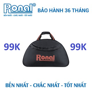 Túi xách thể thao du lịch Ronal TX18 - Đen logo cam