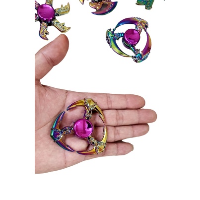 Đồ Chơi Con Quay Bằng Kim Loại Nhiều Màu Sắc