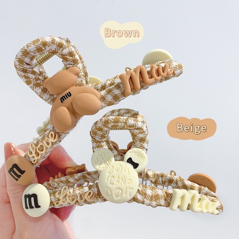Kẹp tóc cartoon handmade Su.N Accessories