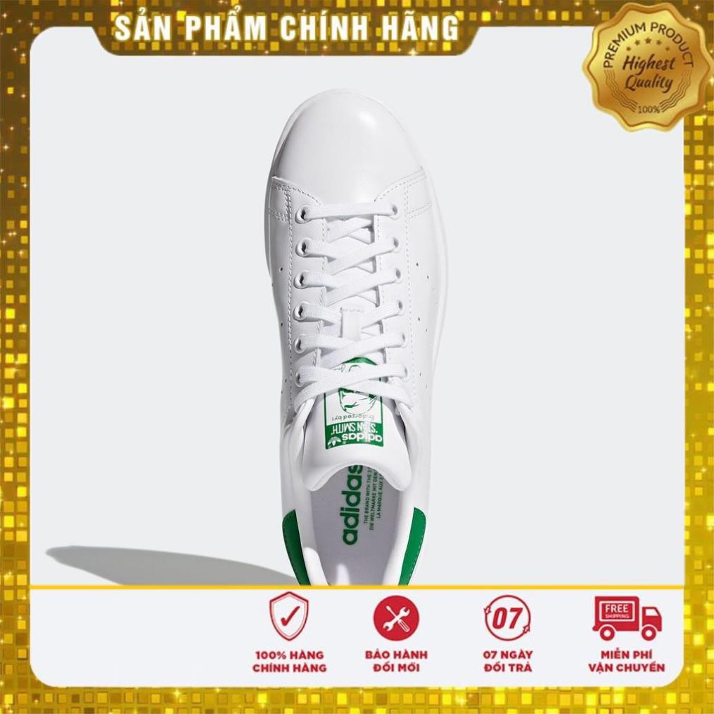 [Hạ Giá] Giày Sneaker Thời Trang Nam Nữ Adidas Stan Smith Trắng Xanh M20324 - Hàng Chính Hãng - Bounty Sneakers