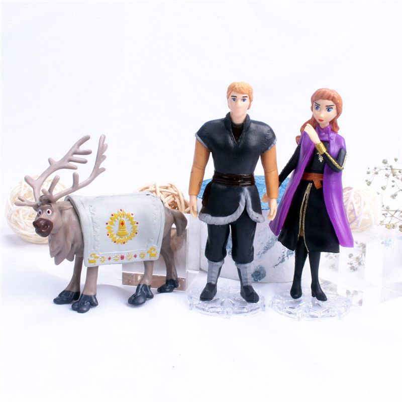 Set 5 Mô Hình Nhân Vật Trong Phim Frozen 2