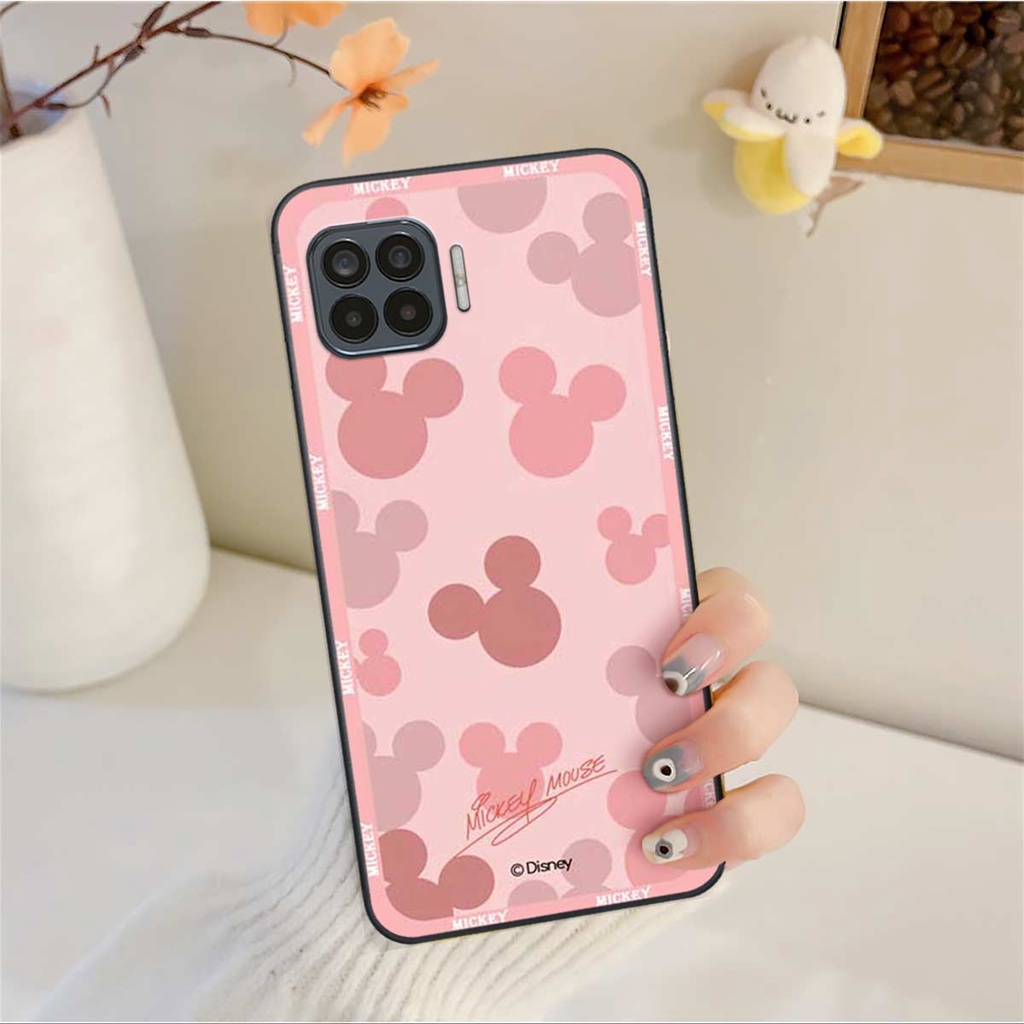 Ốp lưng điện thoại Oppo A73 / A93 hình mic key min nie mouse thời trang, vỏ ốp rẻ đẹp