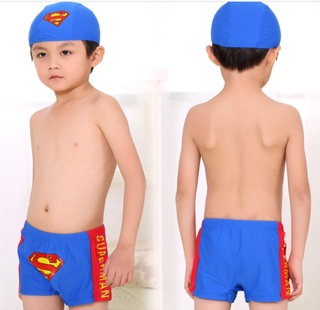 Quần Bơi kèm Mũ Siêu Nhân