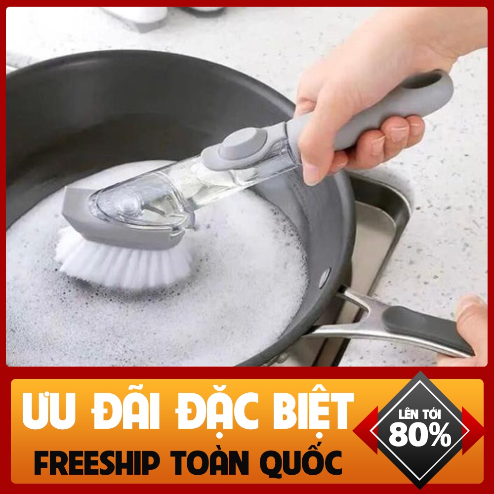 Chổi Cọ Rửa Thông Minh Kèm Bình Xịt Siêu Tiện Lợi - Phục Vụ Việc Lau Dọn Hiệu Quả Và Nhanh Gọn