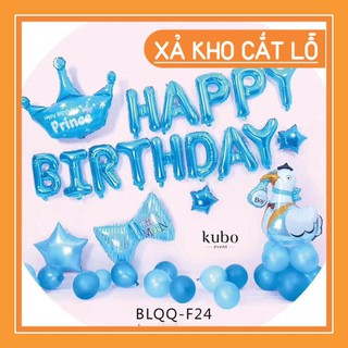 Set bóng bay trang trí sinh nhật cho bé MS64 [ CHUẨN ẢNH - TẶNG KÈM BƠM TAY VÀ BĂNG KEO ]