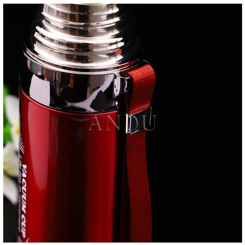 Bình Giữ Nhiệt Pure Healthy Happy 800ml, Ly Giữ Nhiệt Cao Cấp Inox 304