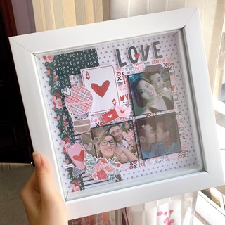 Khung ảnh Nổi 3D Scrapframe - Love