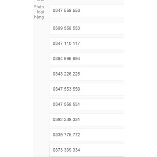 sim viettel số cặp gánh giá rẻ
