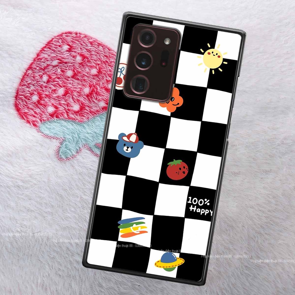 Ốp Samsung Note 20 Plus / Note 20 Ultra / Note 20+ họa tiết hoa, gấu thời trang, ốp dẻo bền đẹp