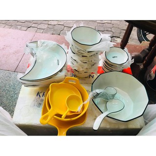 Chén chấm sứ, Bát đựng nước chấm, gia vị 6cm
