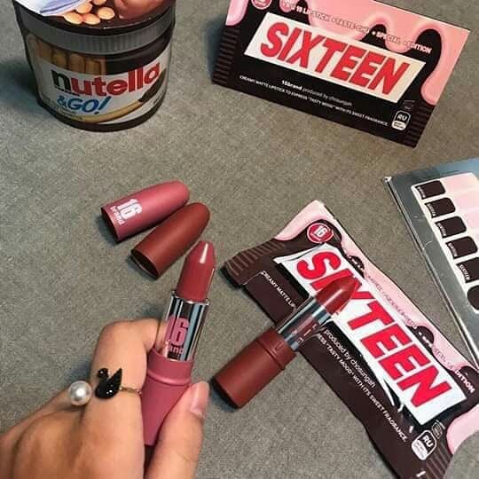 (auth 100%) [HOT] Son lì Thỏi Ống Bơ 16 Brand Taste Chu Edition cực xinh và dễ thương cho ce | BigBuy360 - bigbuy360.vn