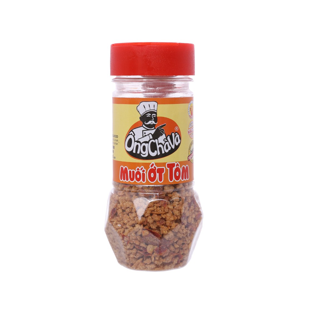 Muối ớt tôm Ông Chà Và hũ 60g
