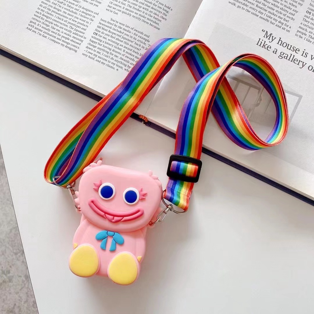 Pop it Túi Đeo Vai Đựng Đồ Chơi Xúc Xích Bobbi Bucktooth pop it Dành Cho Trẻ Em