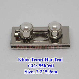 Khóa trượt hạt trai (55k/cái)