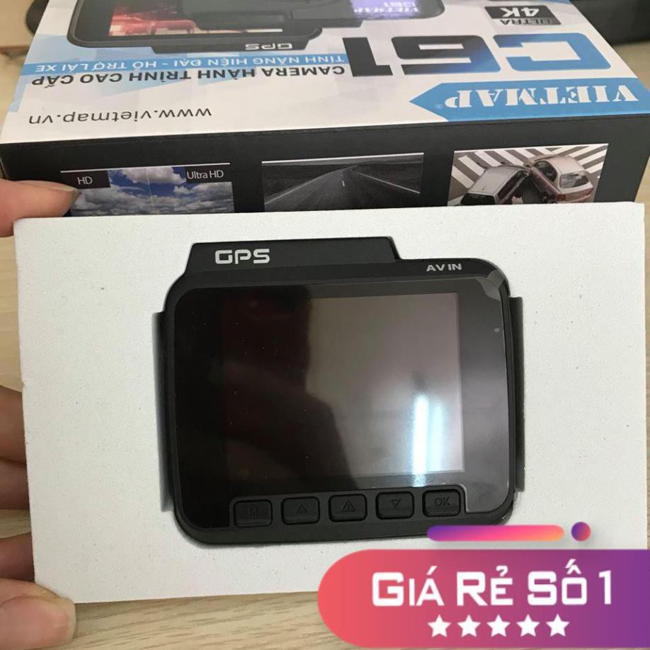 Camera hành trình ghi hình trước và sau Vietmap C62 GPS/WIFI/ADAS