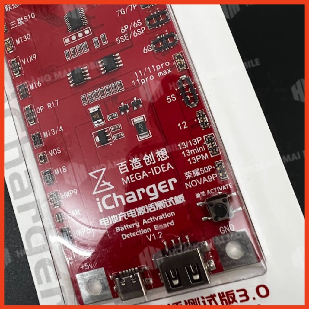 Kích pin điện thoại iP và Android hãng MEGA-INDEA