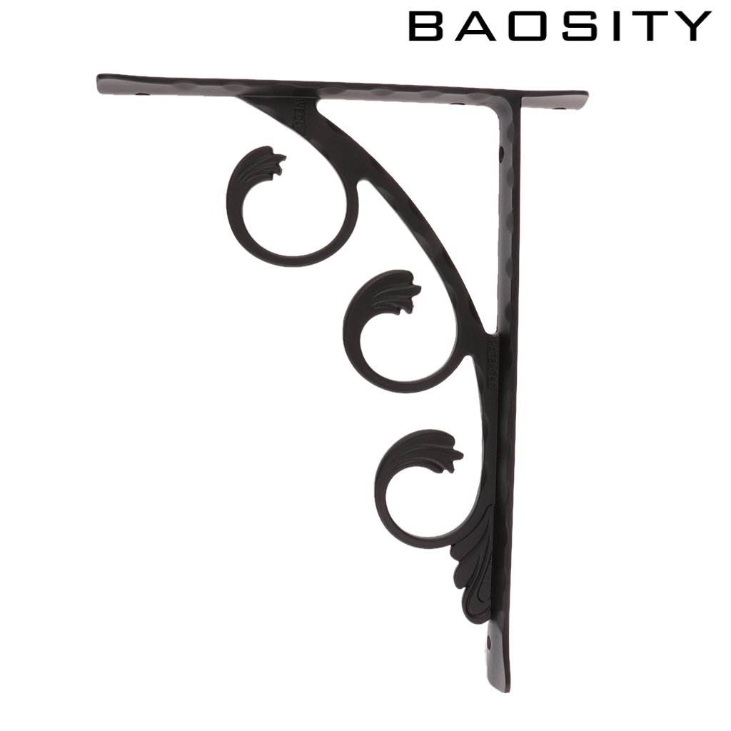 [BAOSITY]2pcs L Shaped Angle Bracket Supporter Store Commodity Shelf Bracket 15x12cm