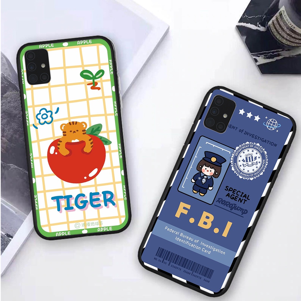 Ốp lưng Samsung Galaxy A51 / A71 in hình 3D gấu mới nhất - sang - chảnh - ĐẸP- BỀN