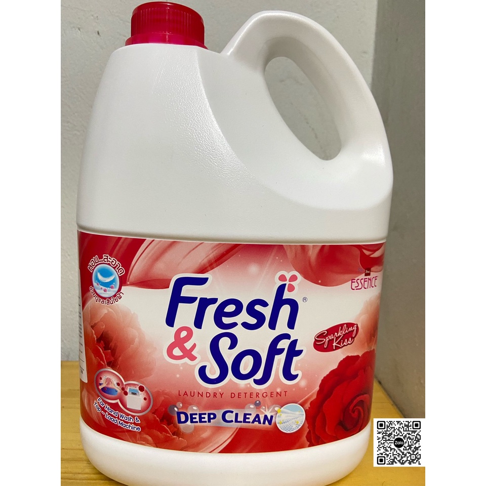 NƯỚC GIẶT ESSENCE FRESH & SOFT 3000ML THÁI LAN
