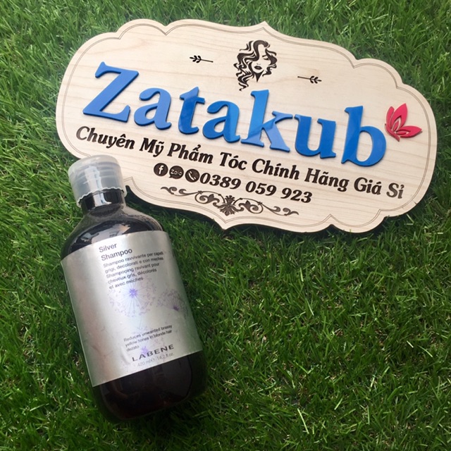 Dầu gội tím LABENE Silver Shampoo GIỮ MÀU KHỬ VÀNG 300ml