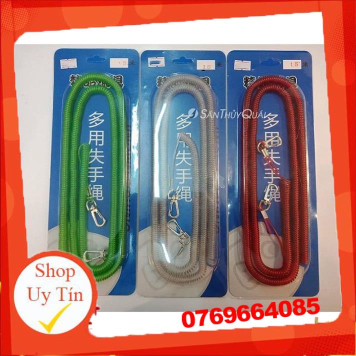 Dây bảo vệ cần tay- dây bảo hiểm cần câu đài - đủ size 2m - 20m chuyên câu đơn câu đài - AA56 -Đ𝗢̂̀ 𝗖𝗔̂𝗨 𝟳𝟭𝟲