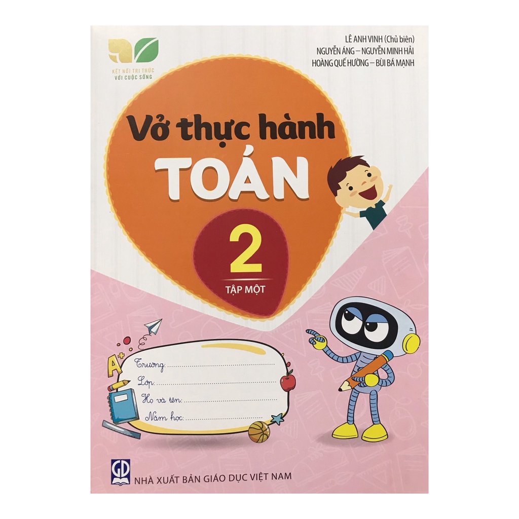 Sách - Vở thực hành Toán lớp 2 tập 1 ( kết nối tri thức)