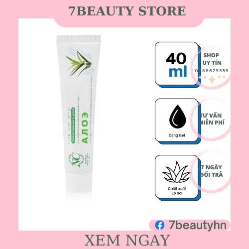 Gel Lô Hội Giảm Mụn Bọc,Mụn Cám