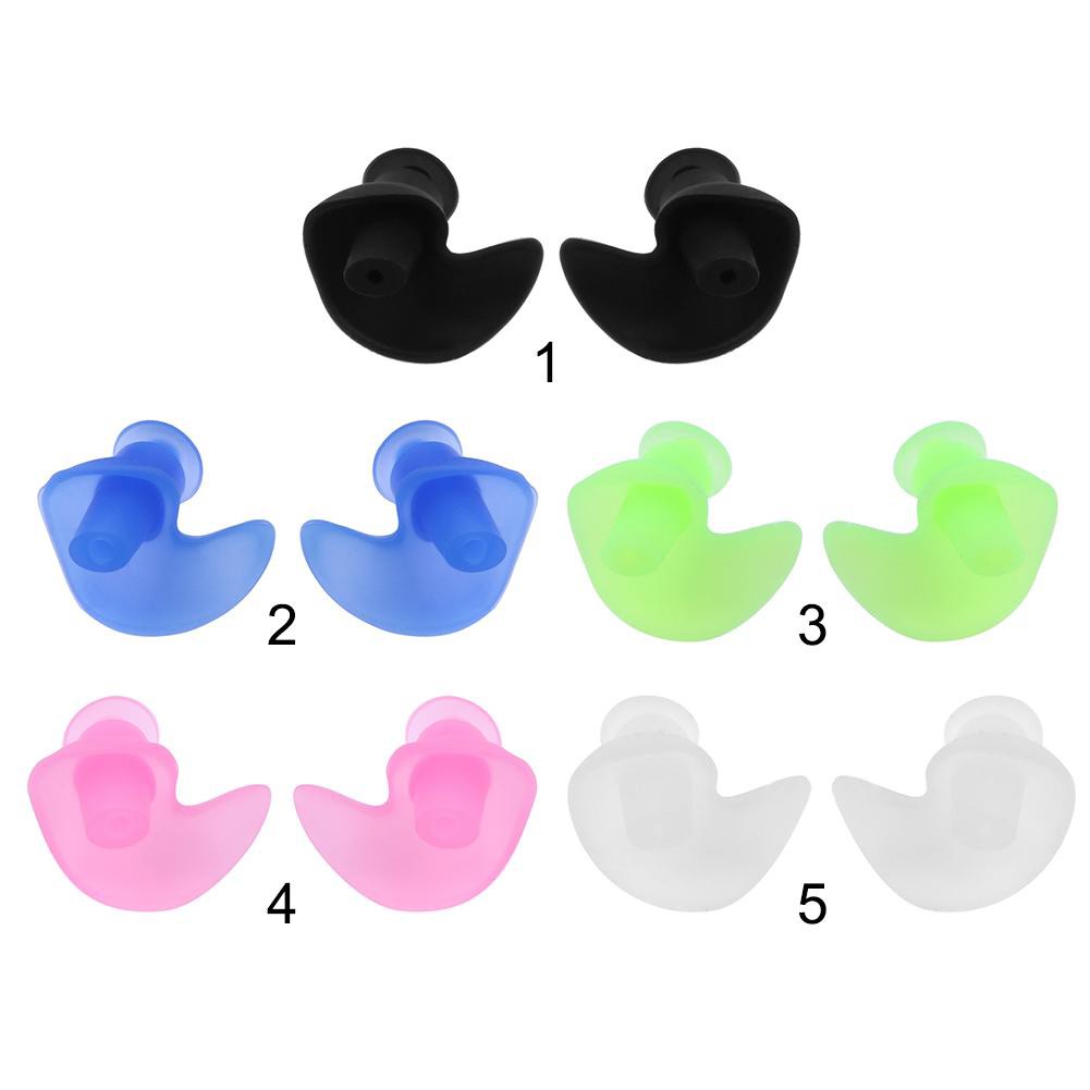 Mini Flower Shape Waterproof Soft Silicone Earplugs for Summer Swimming Diving