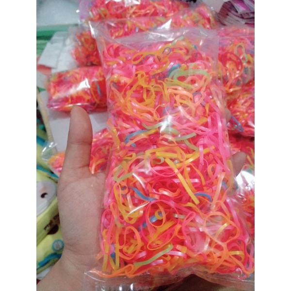 1 gói chun buộc tóc khổng lồ 75gam siêu dai, siêu bền