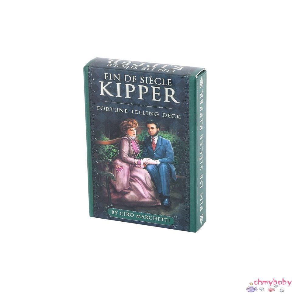 Fin De Siècle Kipper Tarot Table Game Home Party Tarot Puzzle Game [8/13]